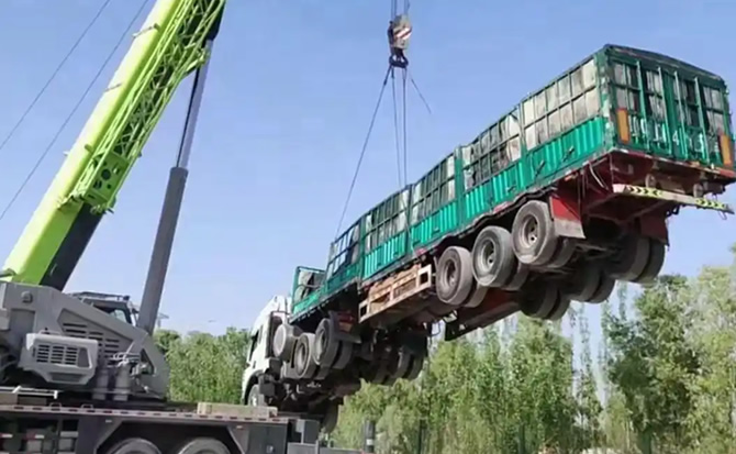 宾阳道路脱困救援案例
